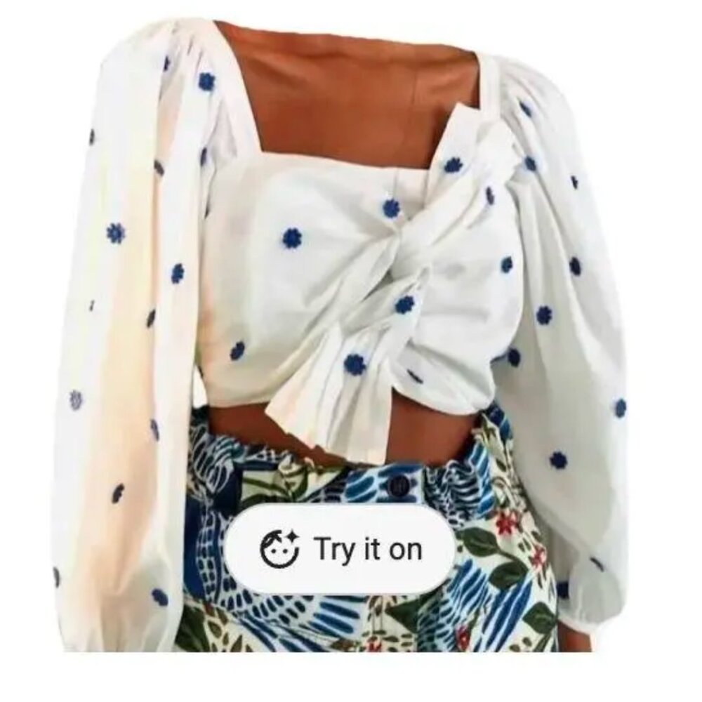 Farm Rio Blouse - Never Worn